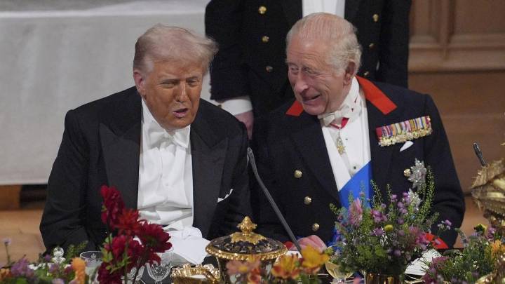 Trump hails 'eternal' UK bond in historic state visit