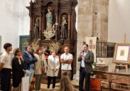 Un grabado del siglo XVIII de la Virgen del Portal pasa a formar parte del patrimonio de Villaviciosa