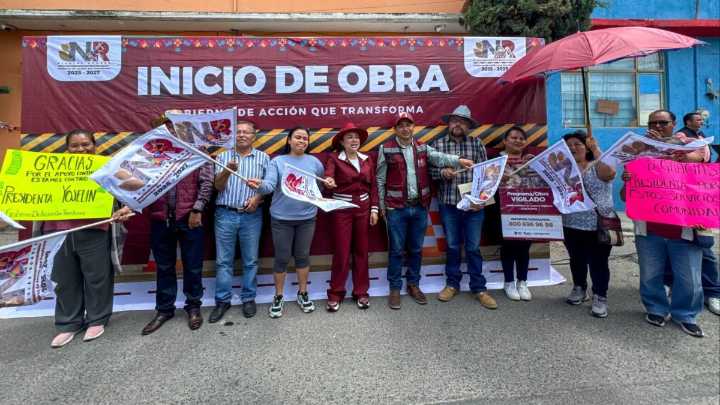 Rehabilita alcaldesa de Nicolás Romero obras viales del municipio