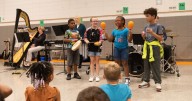 Fort Wayne Philharmonic performs at Arlington Elementary School