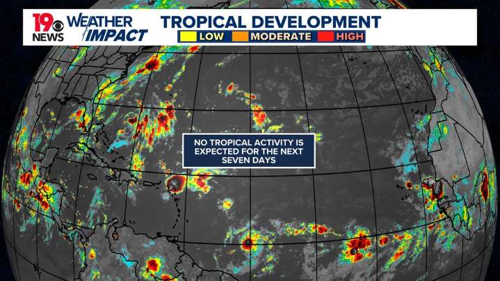 Tropics stay quiet at the peak of the Atlantic hurricane season