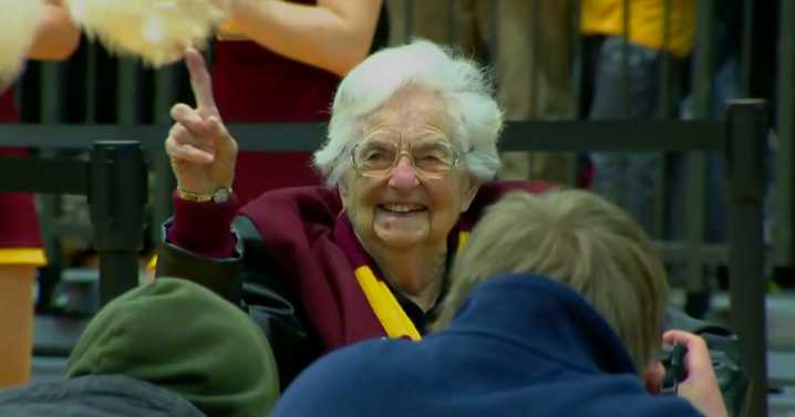 Sister Jean has retired from her duties at Loyola University