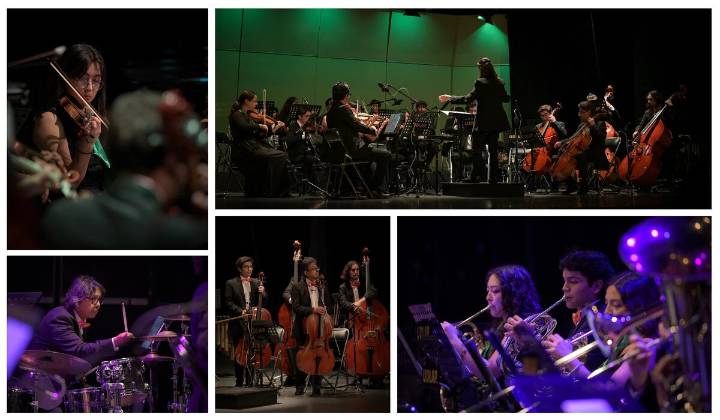 La Orquesta Symphonia de la UDLAP presentó el Concierto de las Américas