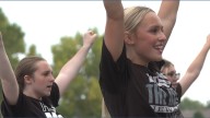 Newaygo cheerleaders share plans for grant from Detroit Lions