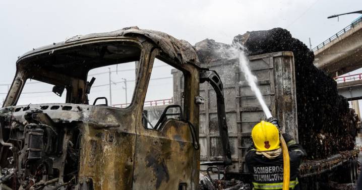 Sube a 9 el número de muertos tras explosión de pipa de gas en puente de La Concordia