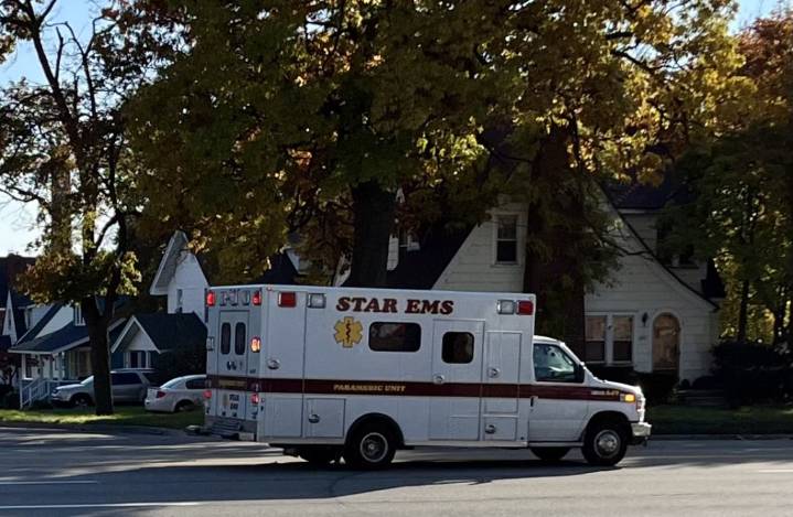Motorcyclist suffers severe injuries in collision with car in Pontiac