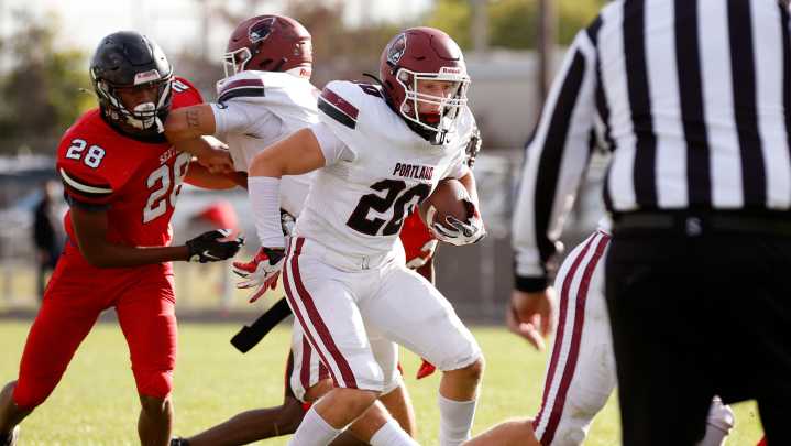 Senior backfield dominant for Portland in league