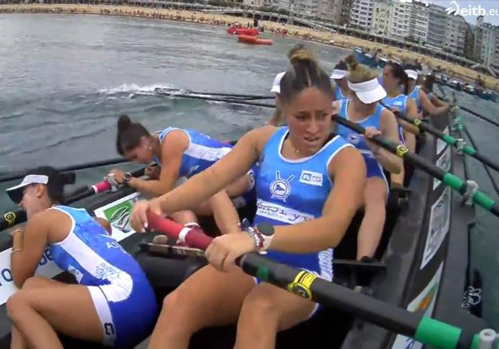 Astillero, quinta en la primera regata de La Concha