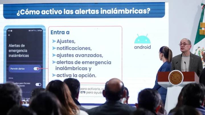 Este es el mensaje que llegará como alerta sísmica en teléfonos