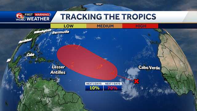 A tropical system likely to form. Here's where it's headed