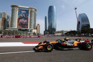Lideran Norris y Hamilton prácticas en Azerbaiyán