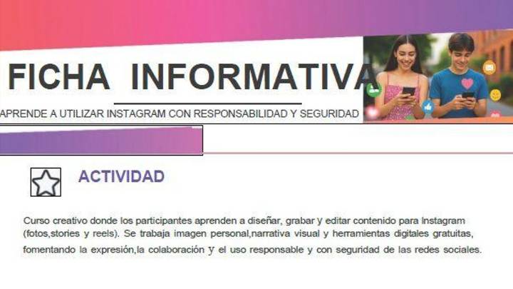 Nuevo nombre y contenido para el polémico curso de Instagram dirigido a menores en Alicante