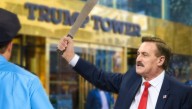 Mike Lindell Draws Sword, Cuts Off Ear Of Officer Attempting To Arrest Trump