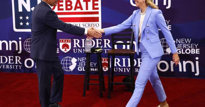 Candidates clash over Trump, costs and political divisions in New Jersey governor's debate