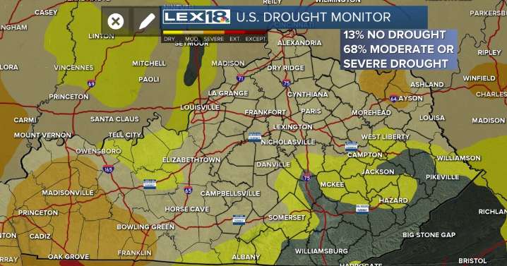 The Drought Intensifies