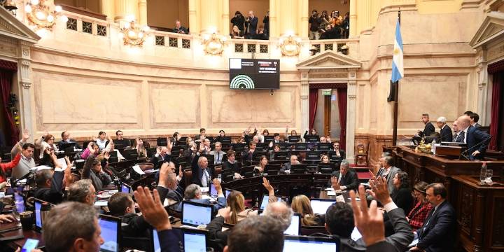 El Senado aprobó un proyecto que pone límites al Presidente en el uso de los DNU