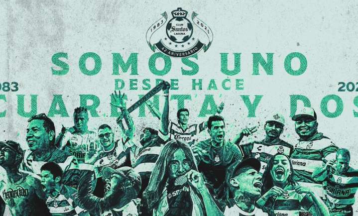 Festeja Club Santos Laguna su 42 aniversario