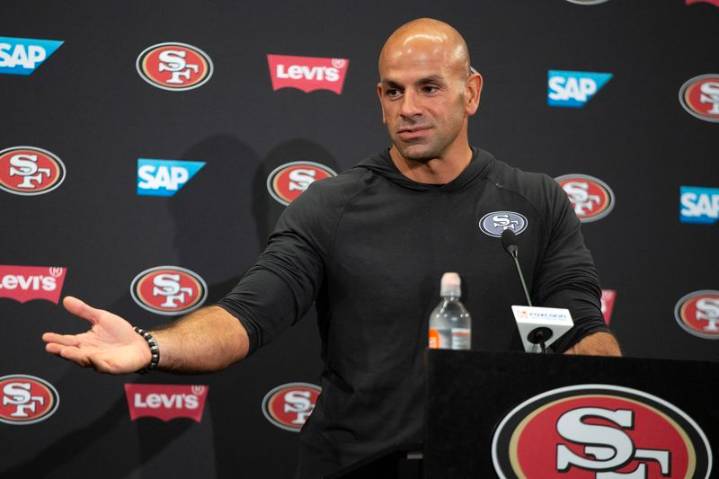 Jags coach Liam Coen, 49ers DC Robert Saleh in heated exchange after game