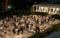 Newsom Rips Trump’s Lavish ‘Rose Garden Club’ Opening While Economy Tanks