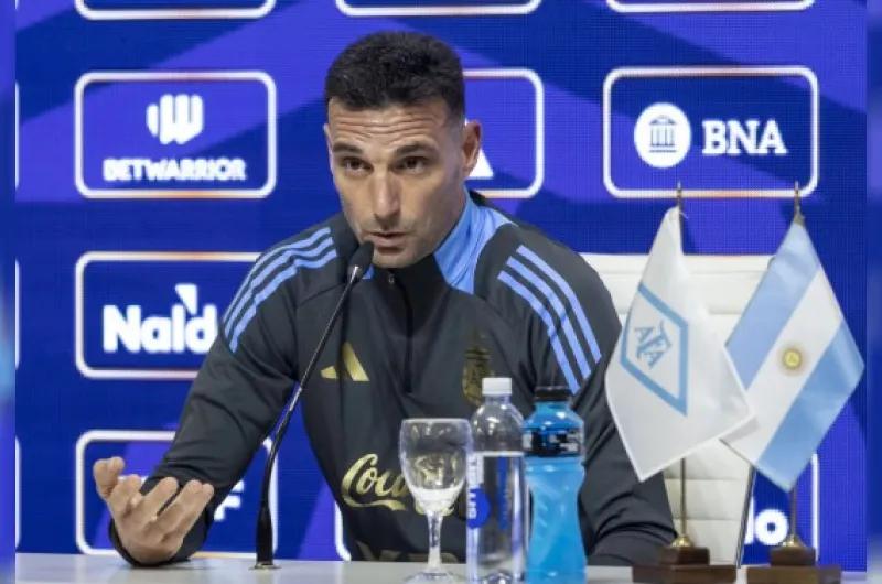 Scaloni habló sobre la despedida de Messi: "Va a ser emotivo, especial y lindo"