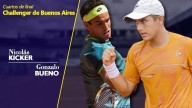 Gonzalo Bueno vs Nicolás Kicker EN VIVO: ¿a qué hora juegan y dónde ver los cuartos de final del Challenger de Buenos Aires?