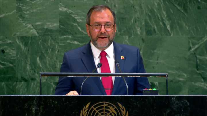Canciller Gil denuncia en la ONU que "hoy, la agresión apunta a Venezuela": "amenaza ilegal e inmoral de EE.UU"