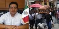 Tras ser asesinado a tiros en Tixtla, sepultan a Hossein Nabor Guillén, subsecretario de Bienestar en Guerrero