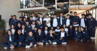 Alumnos del colegio Américo Vespucio conocieron el complejo editorial El Tribuno