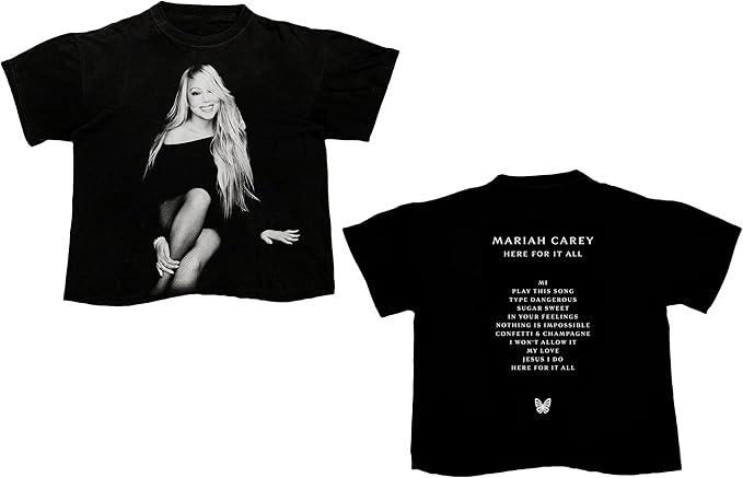 Mariah Carey’s New Album Merch Includes Lyric Tees, Butterfly Hoodies and This One Viral T
