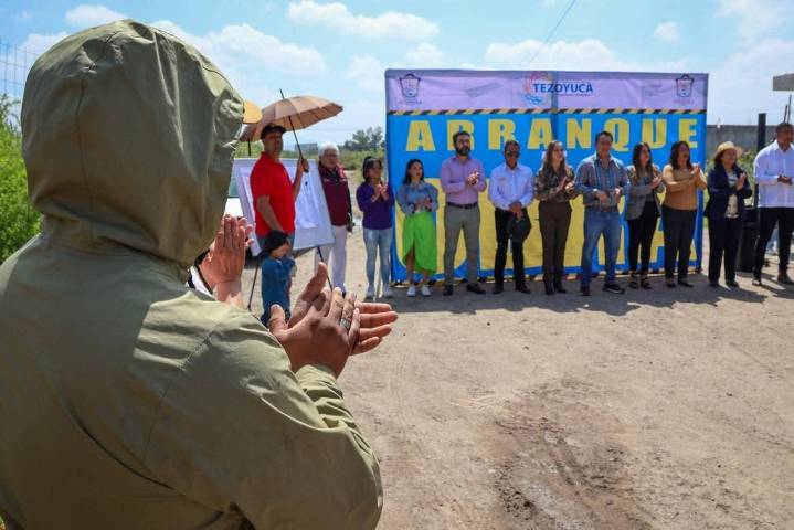 Arrancan obra en comunidad de Tequisistlán, Tezoyuca