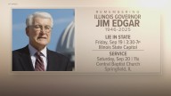 Former Illinois Gov. Jim Edgar to lie in state Friday