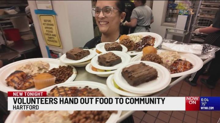 Hands on Hartford distributes food to those in need