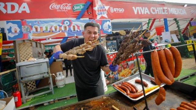 El Parque O'Higgins ya se llena de "cuentas alegres"