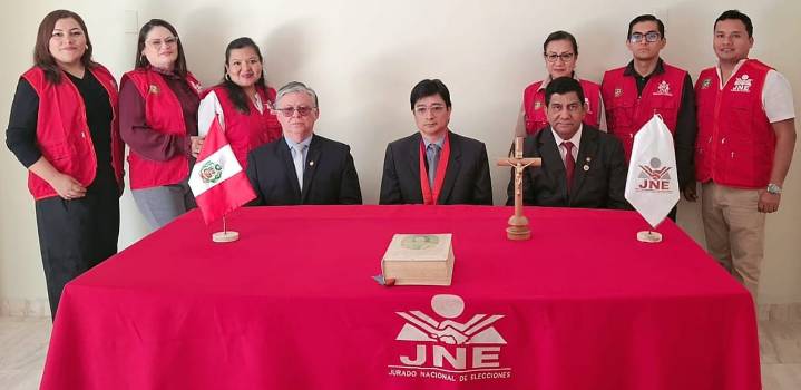 Inicia funciones el JEE de Piura 1 para las elecciones generales 2026