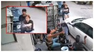Mujer ataca a balazos a un mecánico a plena luz del día y con testigos en Escobedo, Nuevo León (VIDEO)