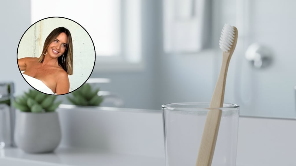 Lucía Lipperheide, experta en higiene: “No limpiar el vaso del cepillo de dientes es un error fatal”