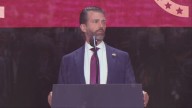 Donald Trump Jr speech at Charlie Kirk funeral