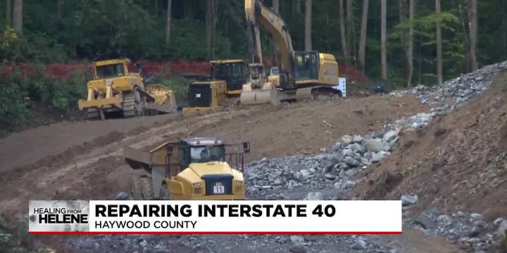 I-40: One year after Hurricane Helene