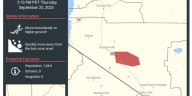 Flash flooding hits southeast of Gardnerville