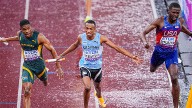 Revisa la épica definición de infarto en que Botsuana venció a EE.UU. y ganó el oro en el Mundial de Atletismo en la posta 4x400 Fue una carrera épica.