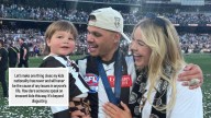 Bobby Hill: Collingwood star’s ex partner Georgia Devlin slams ‘beyond disgusting’ remarks around his absence