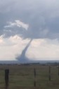 Potente temporal. Así fue el momento en el que se formó un tornado en San Luis con ráfagas de más de 70 km/h