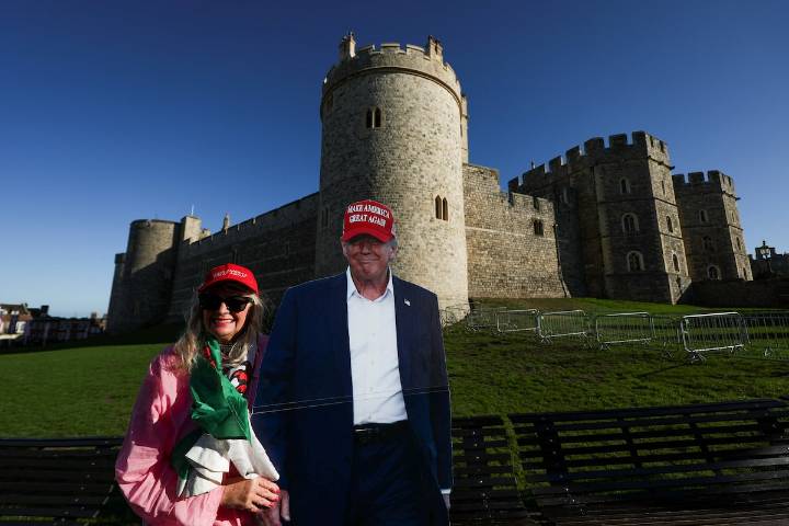 Britain prepares for Trump’s arrival with pomp and protests