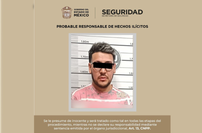SSEM asegura camioneta ligada a robo en Tlalnepantla y detiene a un hombre