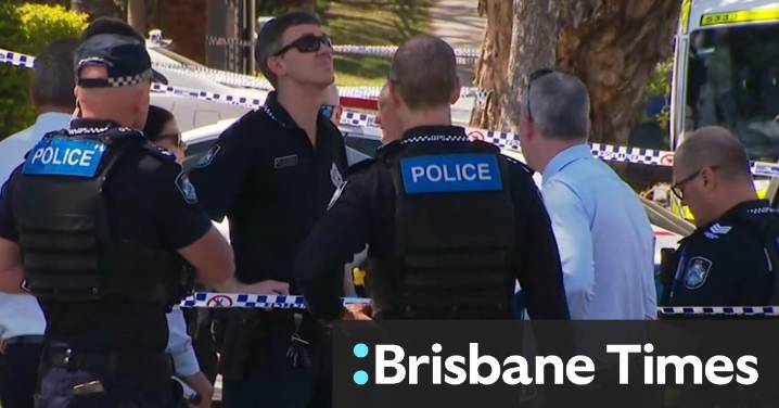 Man shot by police after fire at Brisbane home