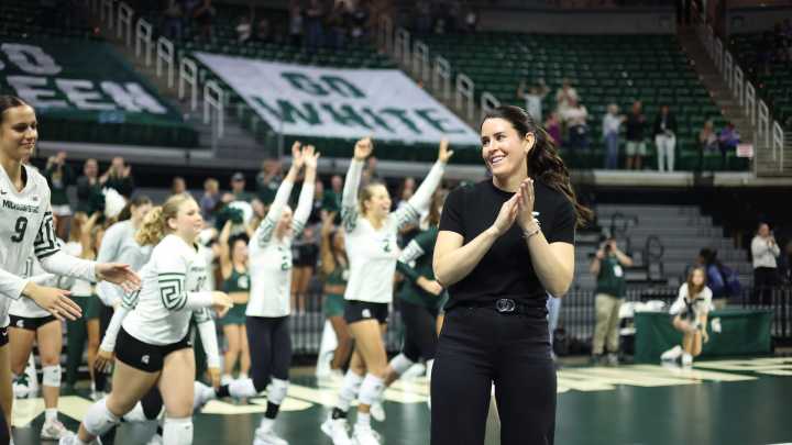 Kristen Kelsay found a group ‘hungry for unity’ when she took over MSU volleyball. So far, so good.