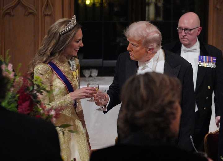 Trump Appears to Look Directly at Kate While Thanking 'Queen' Camilla