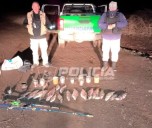 Operativo de control en la zona sur: secuestran truchas y equipos de pesca