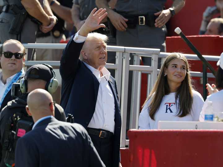 “Es de mal gusto”: se viralizó un polémico anuncio de Kai Trump, la nieta de 18 años de Donald Trump, antes de la Ryder Cup de golf