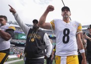 Aaron Rodgers 'happy to beat everybody associated with the Jets' as he begins Steelers era with win